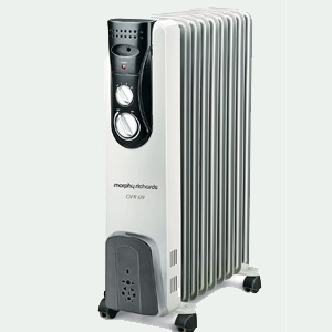 morphy richards ofr 09 2000 watt oil filled radiator room heater